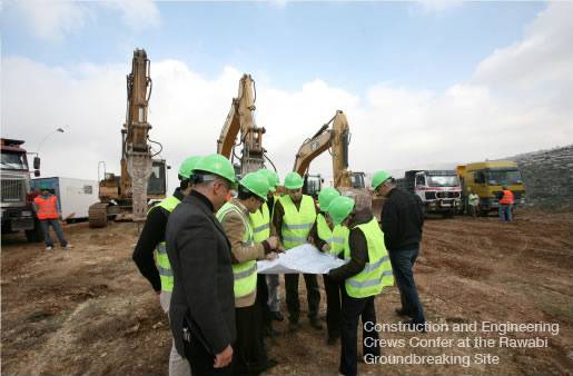 Construction begins on Rawabi, the first Palestinian planned city