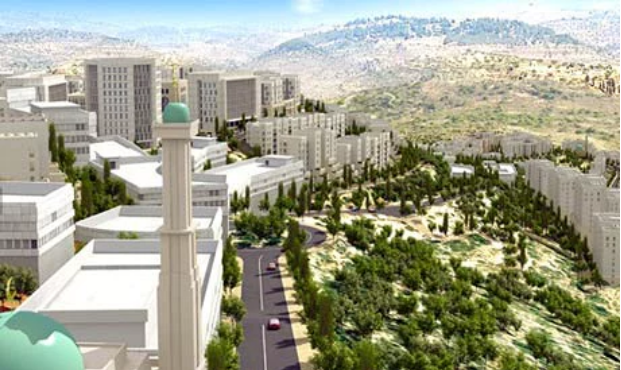 Building the first 'Palestinian settlement'
