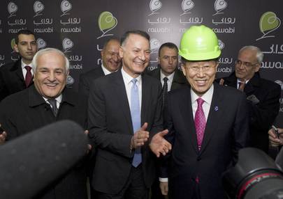 Secretary-General Visits Rawabi Project in West Bank