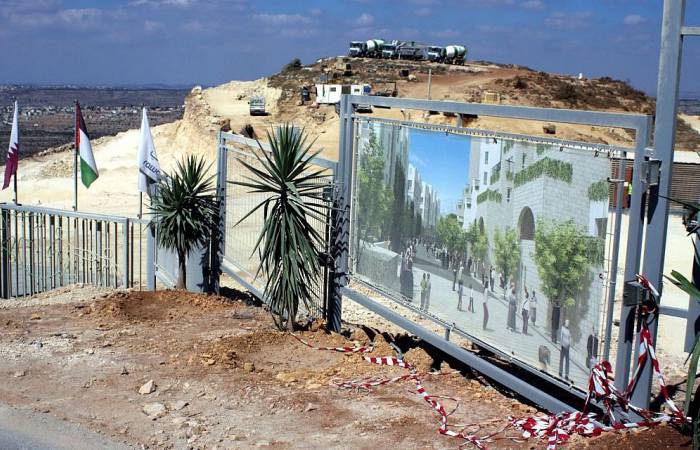 A new Palestinian city struggles to come into its own