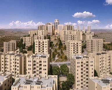  A new city rises in the West Bank