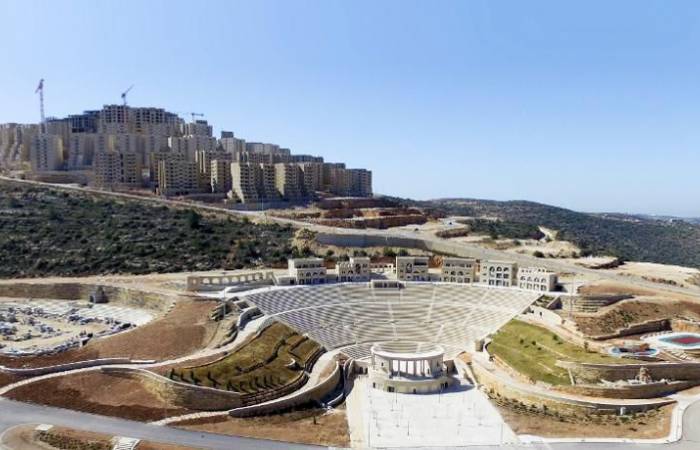 One Man's Dream City Rises In The Occupied West Bank