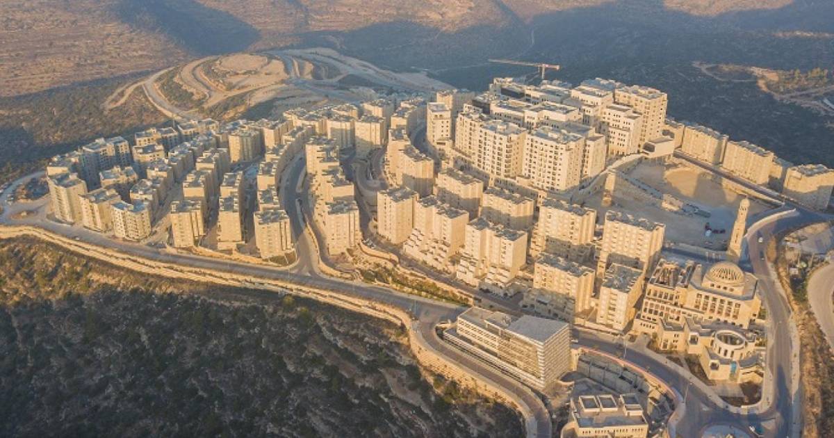 فلسطين صور روابي - روابي... مدينة جديدة ترفع علم فلسطين