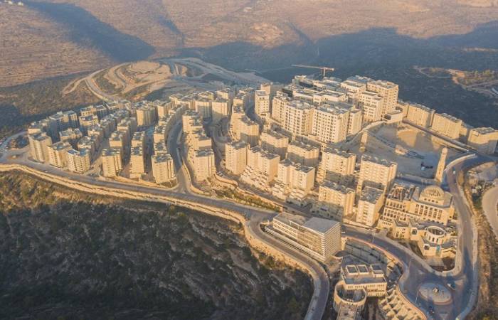 روابي... مدينة جديدة ترفع علم فلسطين