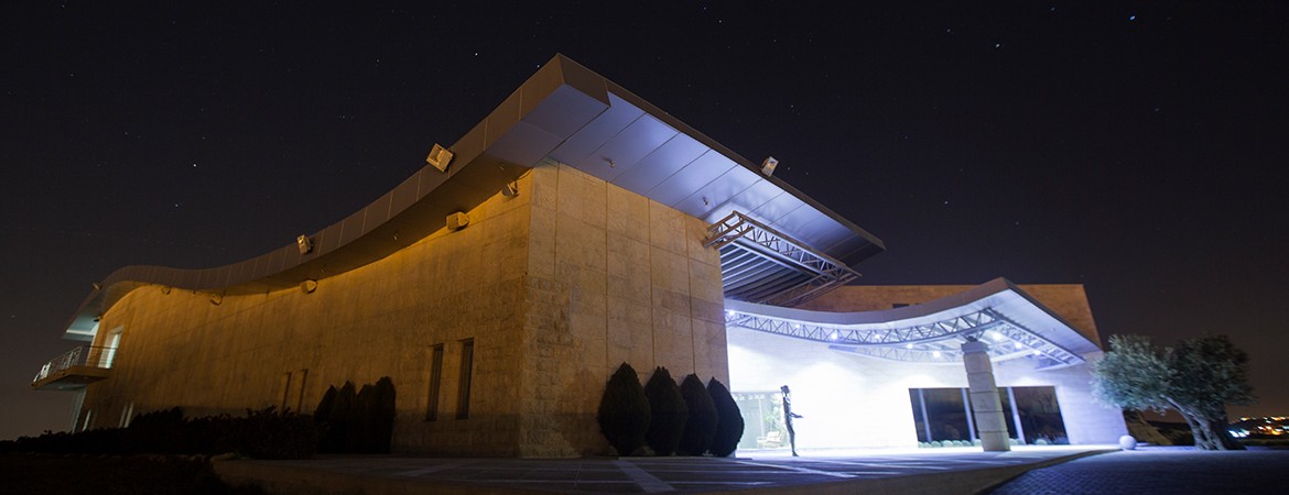 The Visitor Center welcomes guests to outdoor hiking paths