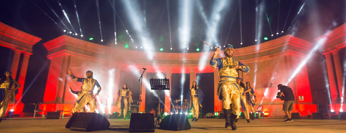 World-class concerts are staged in Rawabi’s open-air amphitheater