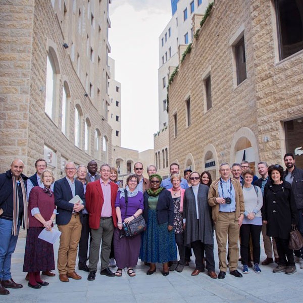 وفد من كنيسة رجال الدين الأنجليكانية