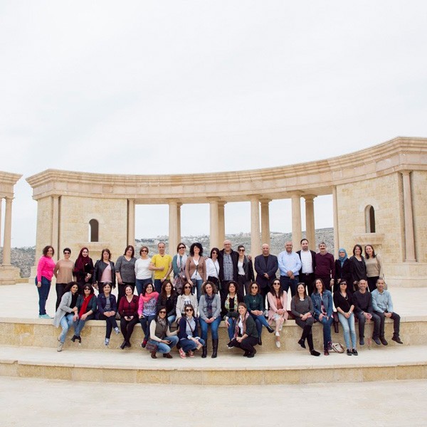 وفد من المعلمين من مدرسة جليل الثانوية - الناصرة