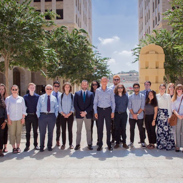 Students from University of California and Glasgow University - USA