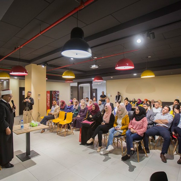 Sheikh Hatem Bakri, President of the Islamic Charitable Society - Hebron