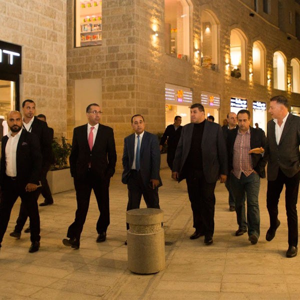 Delegation from Jordanian House of Representatives, and Khalid Al-Shawabkah, Jordanian Ambassador in Palestine