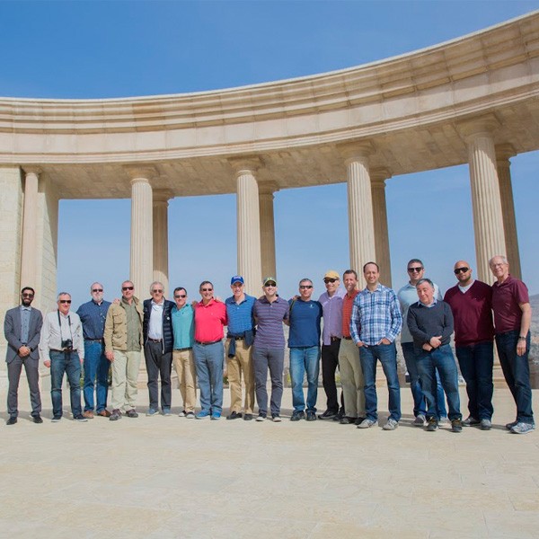 Delegation from Temple Beth Elohim, Massachusetts