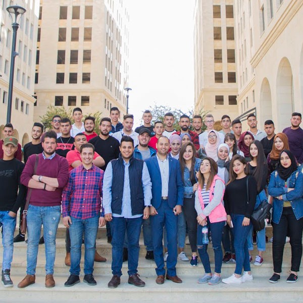 Students from Bethlehem University