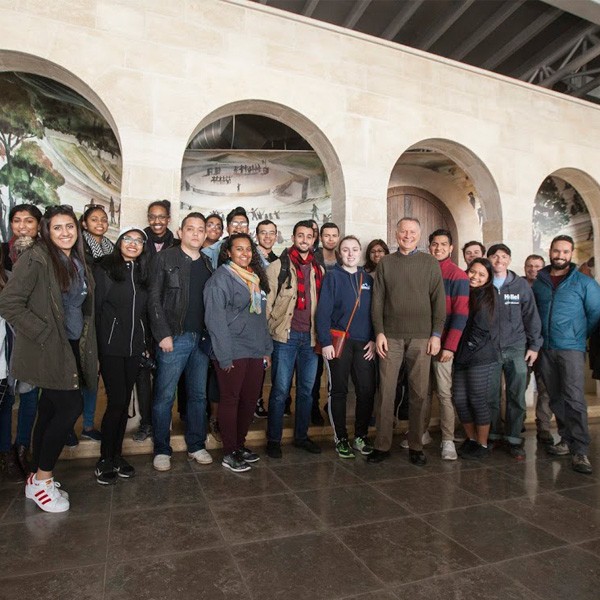 Students from The Baruch College, The City University of New York - USA