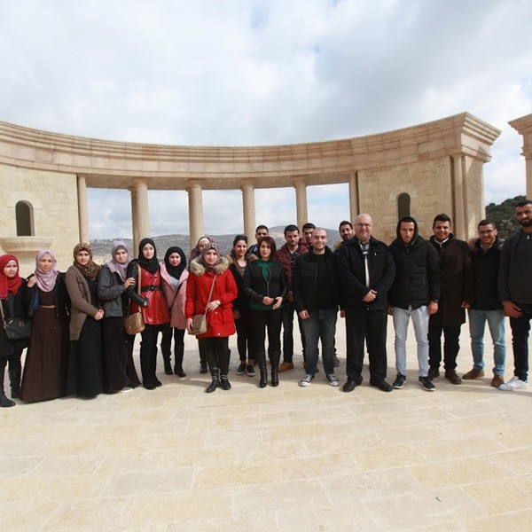 Students from Birzeit University