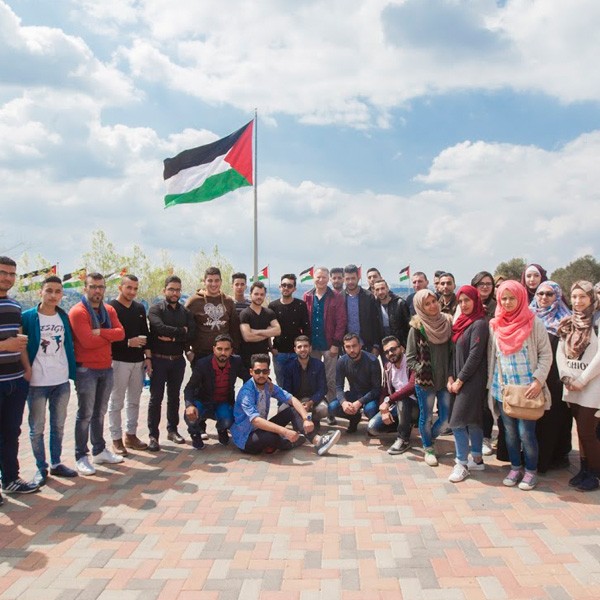 Students from Palestine Polytechnic University
