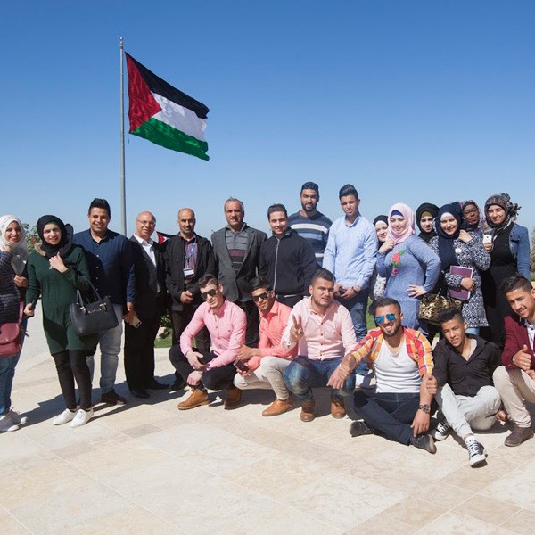Students from Women Training Center, UNRWA, Ramallah