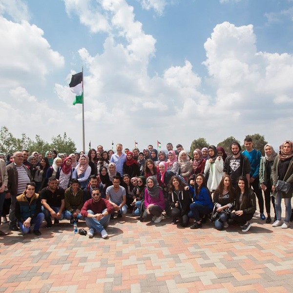 Students from An Najah National University