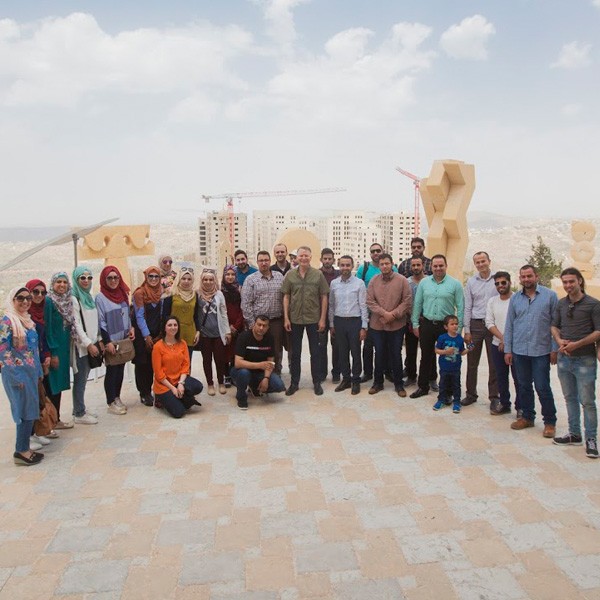 Students from An Najah National University