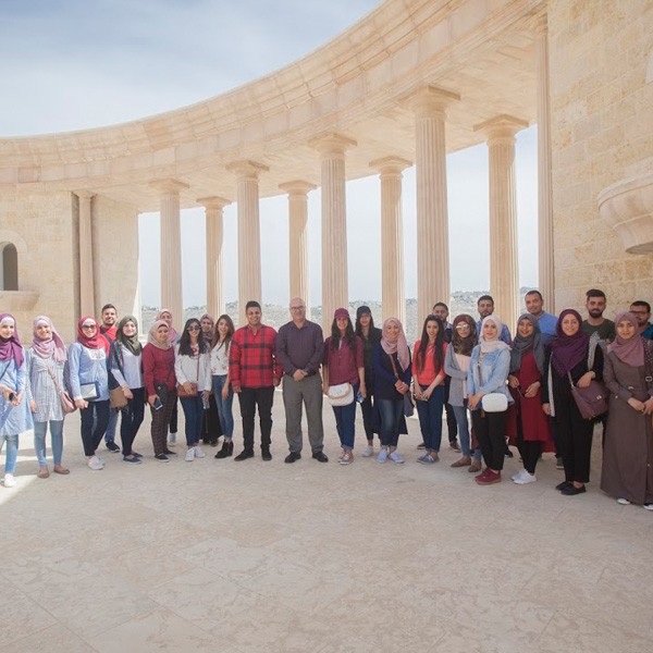 Students from Birzeit University