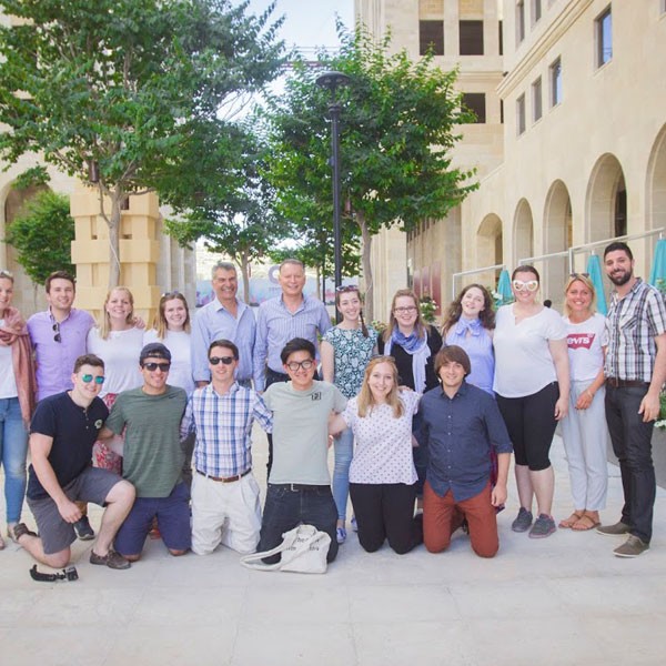 Students from Eisenhower institute - USA