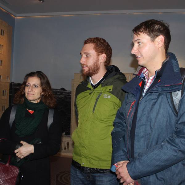 جون هارثرون، الرئيس التنفيذي، ديانا بيرلمان، الرئيس التنفيذي للتسويق، جوردان ايبيل، مدير العمليات، مؤسسة ماس تشالنج - المملكة المتحدة