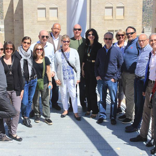 وفد من منظمة رؤساء العالم - كندا
