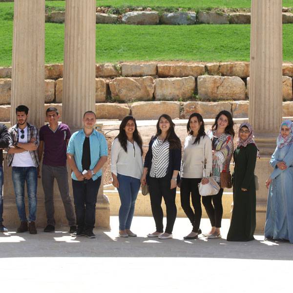 طلاب برنامج تميز، منتدى شارك الشبابي - جامعة القدس
