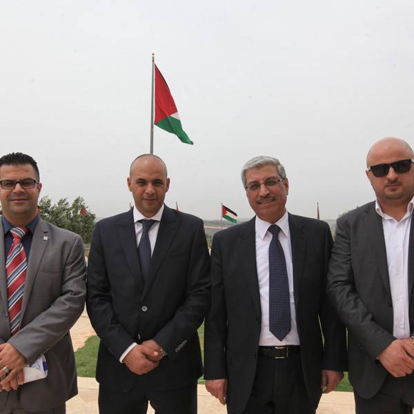 وفد من البنك الأردني الكويتي - فلسطين
