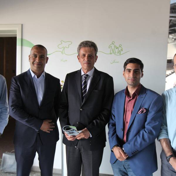 فرانسوا كزافييه فلامانت، المستشار التجاري والإقتصادي، إرميا ريتشارد، متدرب - القنصلية الفرنسية العامة في القدس