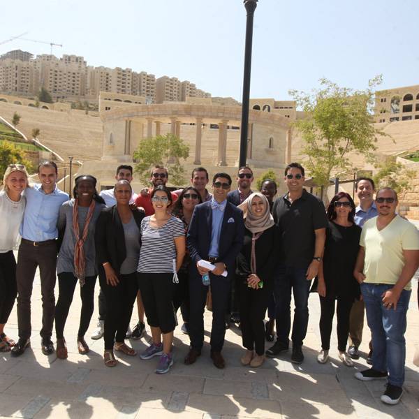 وفد من اللجنة اليهودية الأمريكية - الولايات المتحدة الأمريكية
