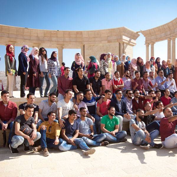 طلاب من كلية الهندسة - جامعة النجاح الوطنية
