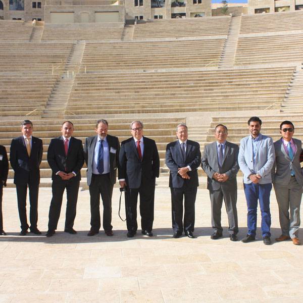 وفد من قناصل وسفراء الولايات المتحدة الأمريكية، بتنظيم من اللجنة اليهودية الأمريكية