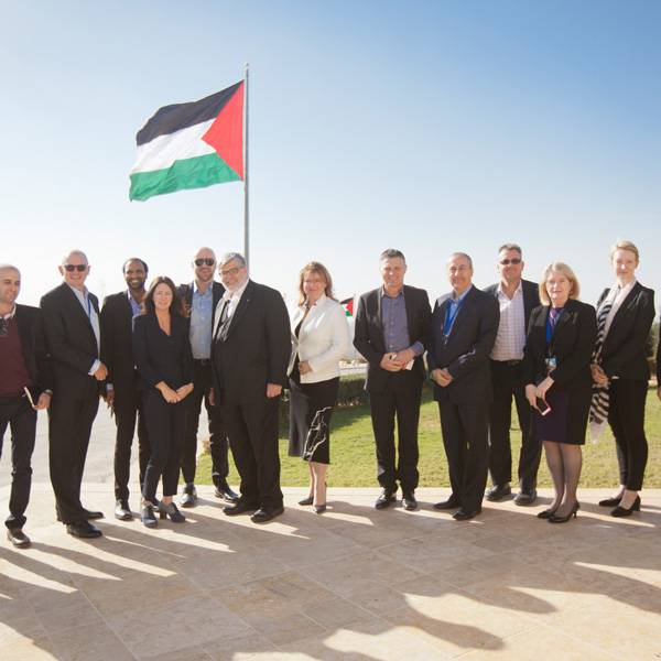 وفد من مبادرة حوار العمل استراليا-اسرائيل
