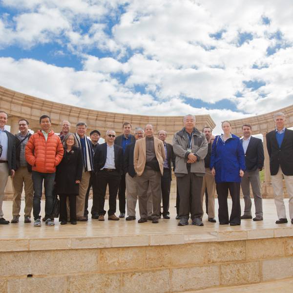 وفد من برنامج القانون للتبادل الأكاديمي، وأساتذة من مختلف الجامعات - الولايات المتحدة الأمريكية