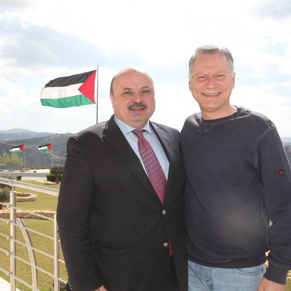 وفد من البنك التجاري الفلسطيني
