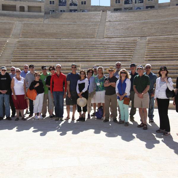 مجموعة من السياح الأمريكان
