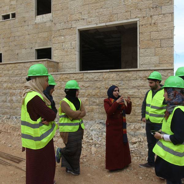 طلاب من كلية الهندسة والتكنولوجيا - جامعة بيرزيت
