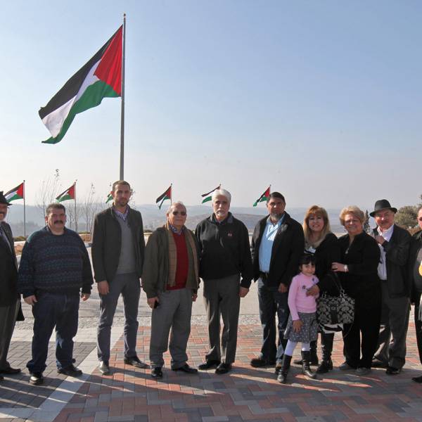 وفد امريكي (رحلة النوايا الحسنة) من قبل الوفد العام لمنظمنة التحرير الفلسطينية لامريكا
