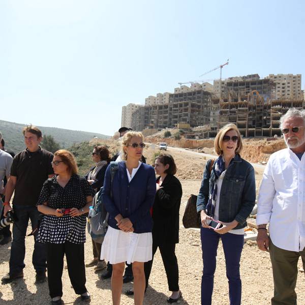 وفد من معبد ستيفن وايز في مدينة نيويورك
