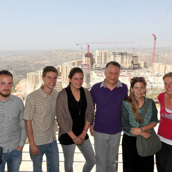 طلاب من جامعة كينت في بروكسل
