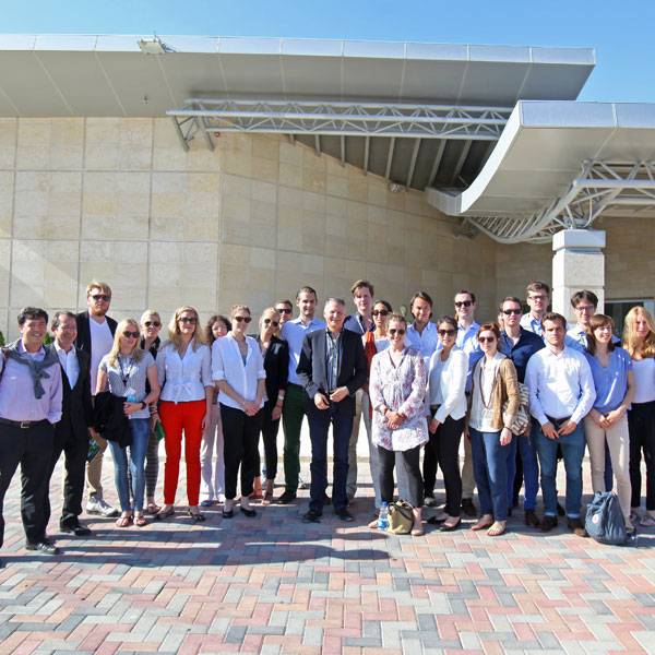 وفد من شركة أكسل سبرنجر للإعلام
