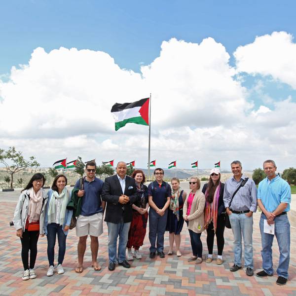 وفد من معهد ايزنهاور
