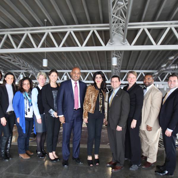 وفد من المجلس الأمريكي للقيادات السياسية الشابة
