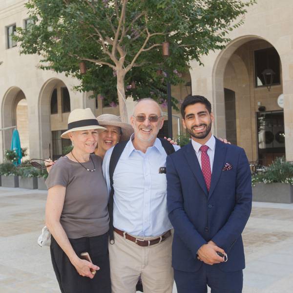 David Lowenfeld, Chief Operating Officer, The World Wide Group and his family - USA
