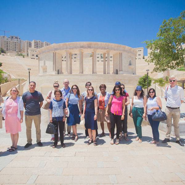 Delegation from the Consulate General of Sweden in Jerusalem
