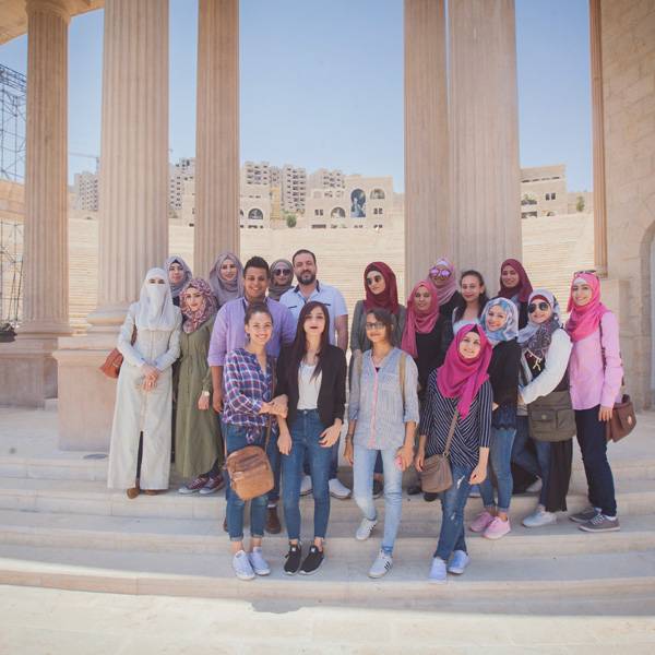 Students from Palestine Technical Colleges
