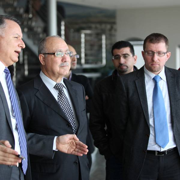 سالم برقان, المدير الإقليمي للبنك العربي في فلسطين
