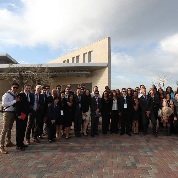 وفد من طلاب مدرسة كينيدي في جامعة هارفارد
