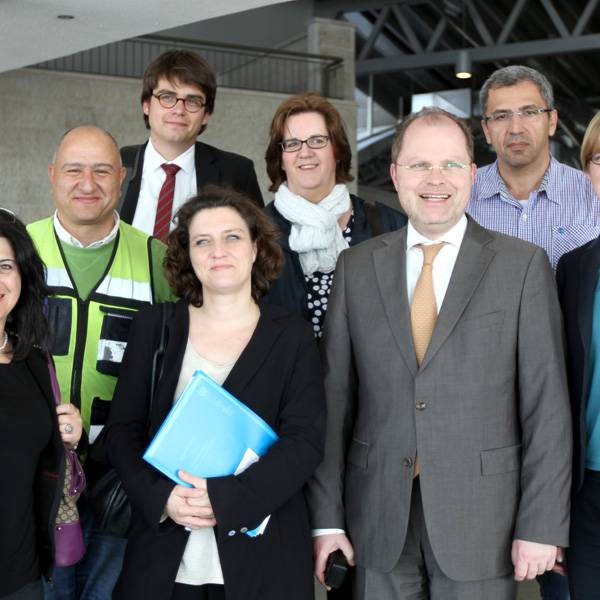 أعضاء من البرلمان الألماني من الحزب الاشتراكي الديمقراطي
